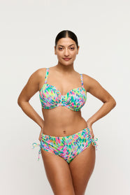 Douala Impressionist Summer Full Cup Bikini Top