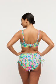 Douala Impressionist Summer Full Cup Bikini Top