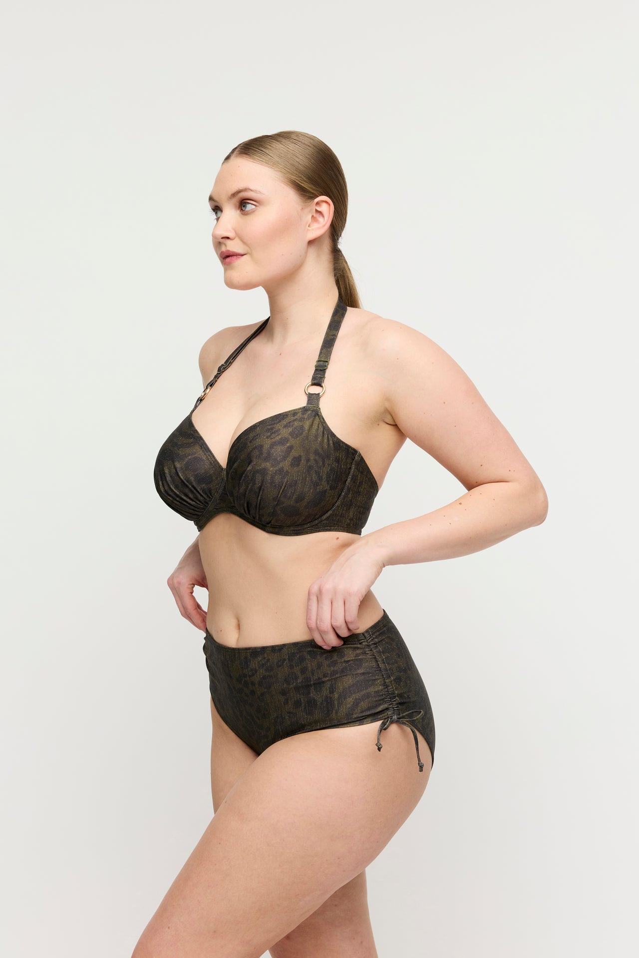 Ratjada Jungle Jaguar Bikini Full Briefs Ropes