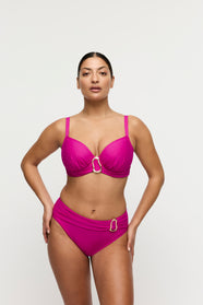 Uvita Deep Magenta Full Cup Bikini Top