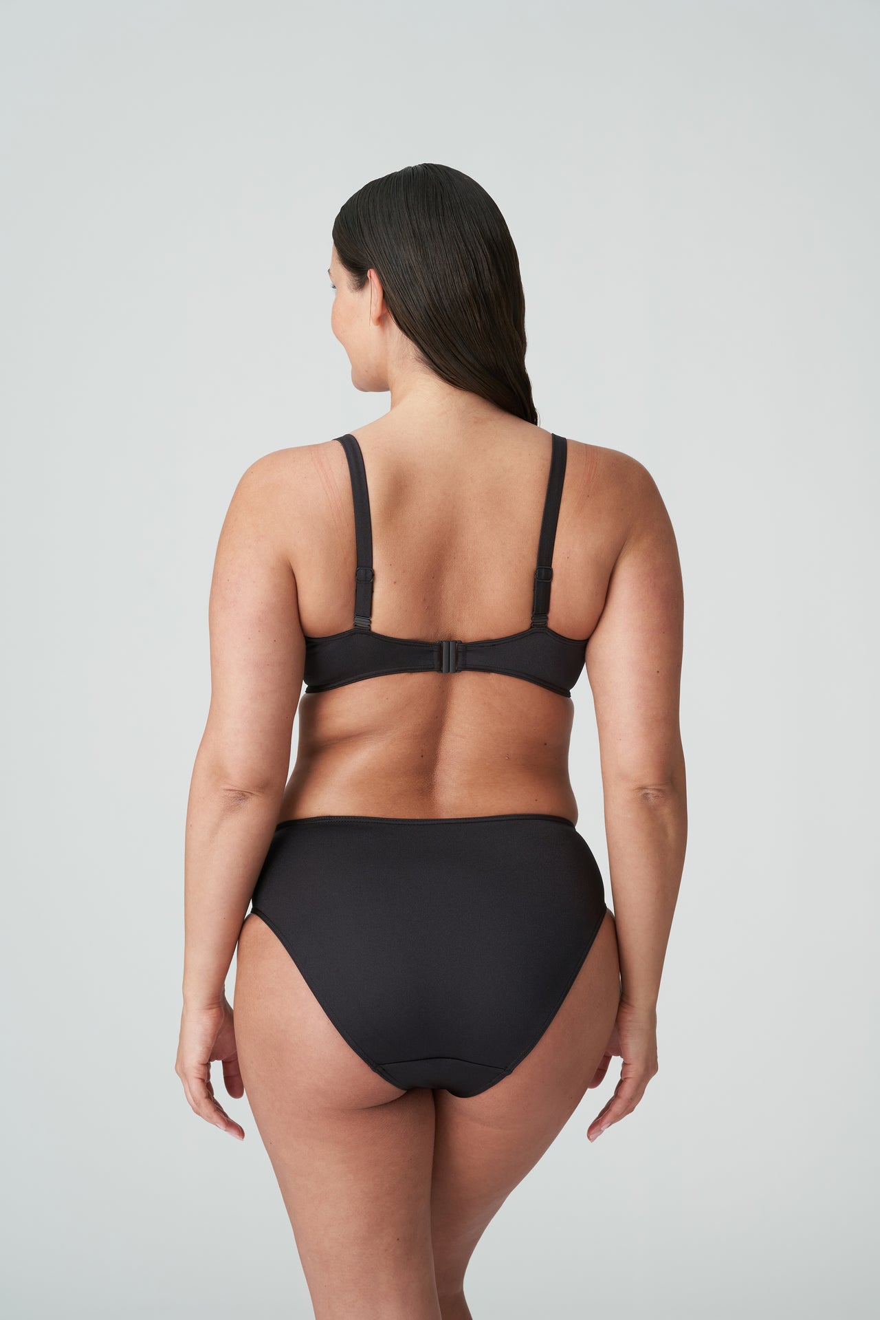 Barrani Roast Coffee Padded Balcony Bikini Top