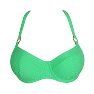 Maringa Lush Green Padded Balcony Bikini Top