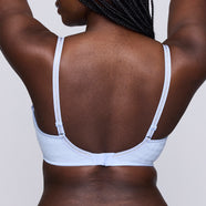 Chikone Heaven Blue Padded Balcony Bra