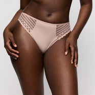 Twist Side Powder Rose Rio Briefs