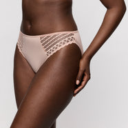 Twist Side Powder Rose Rio Briefs