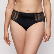 Twist Side Charcoal Full Briefs
