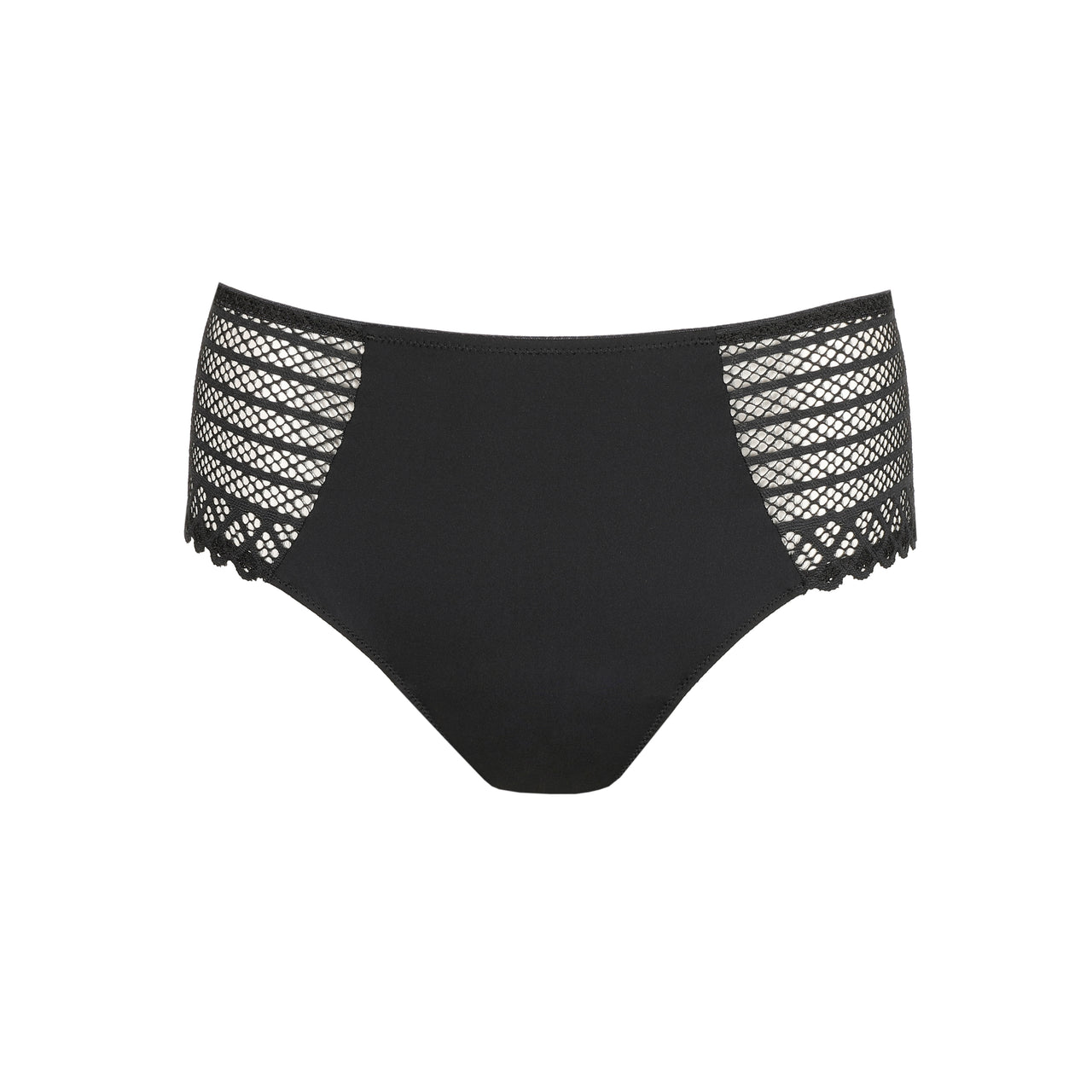 Twist Side Charcoal Full Briefs