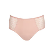 Twist Side Powder Rose Full Briefs