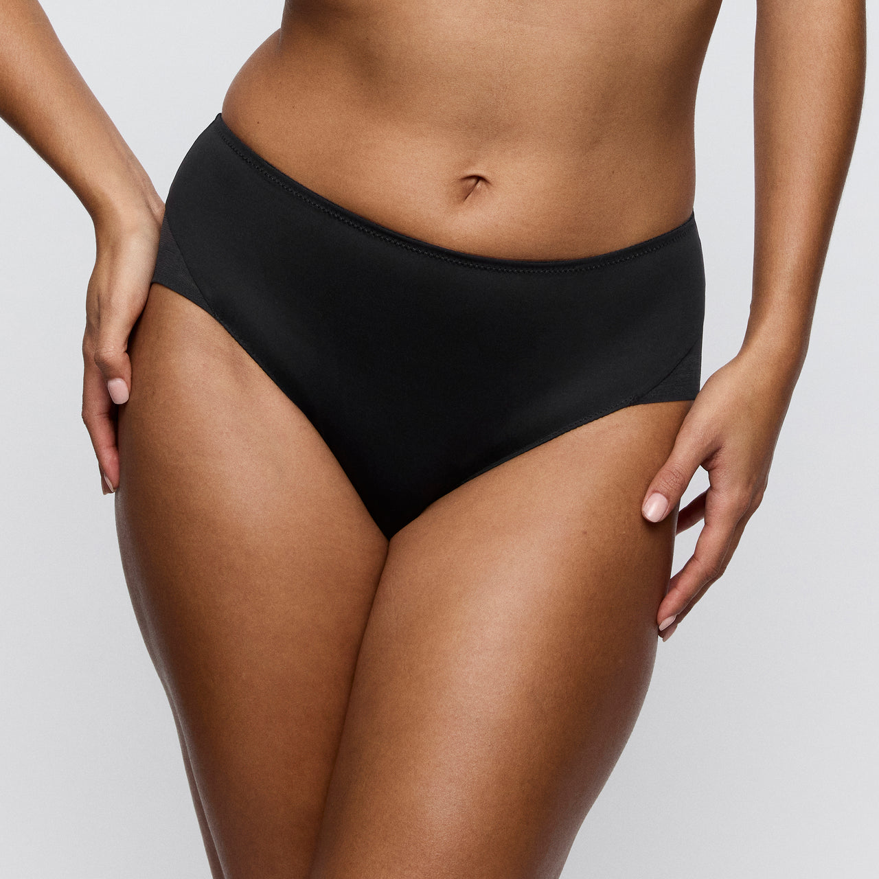 Twixie Black Full Briefs