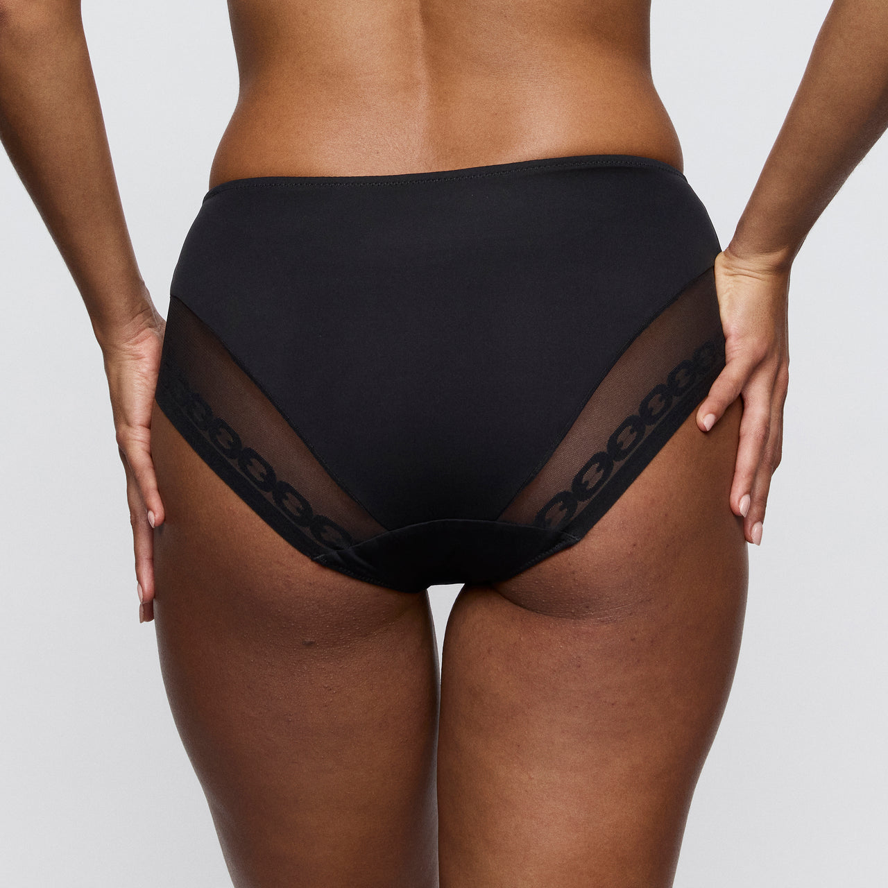 Twixie Black Full Briefs