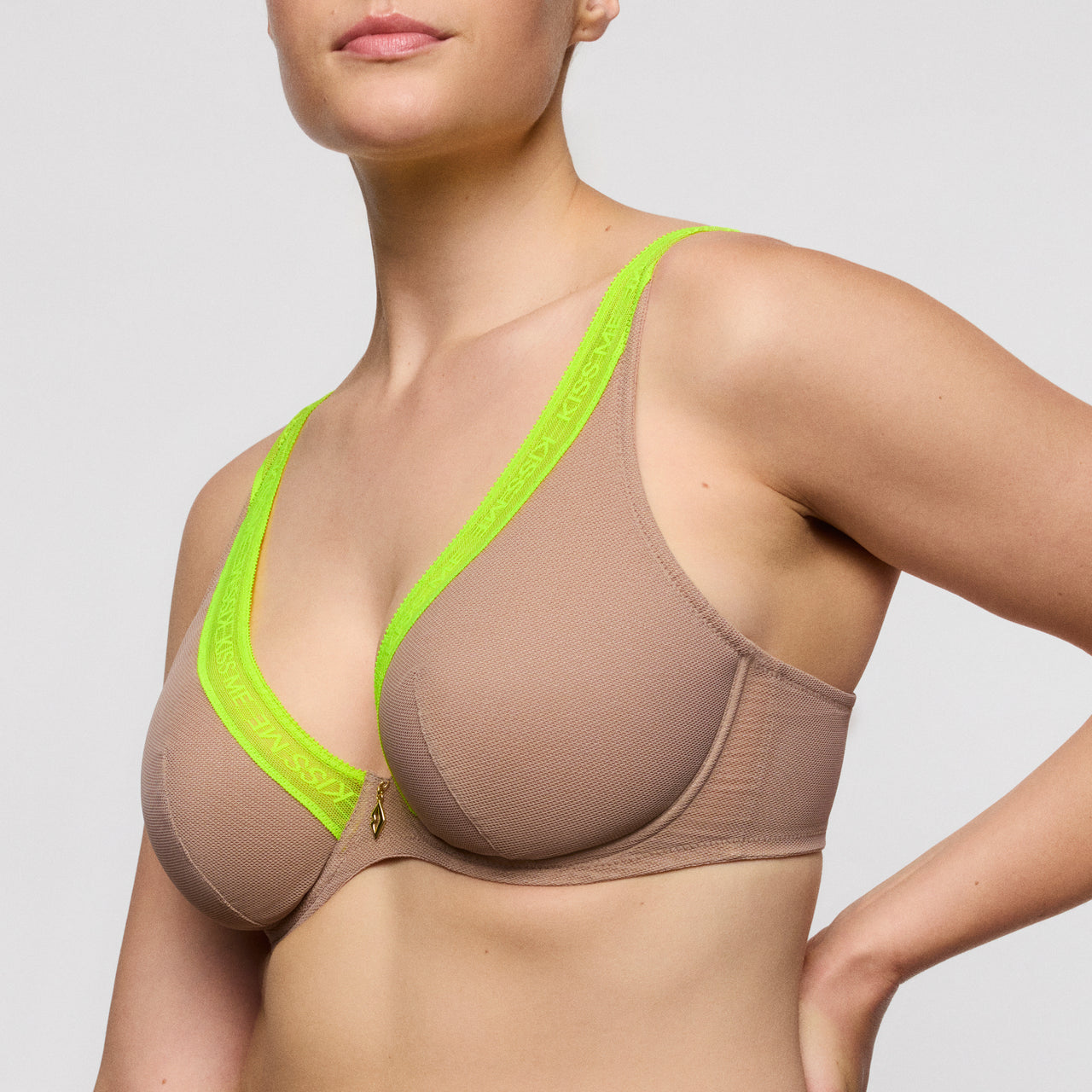 Cools Ginger Half Padded Plunge Bra