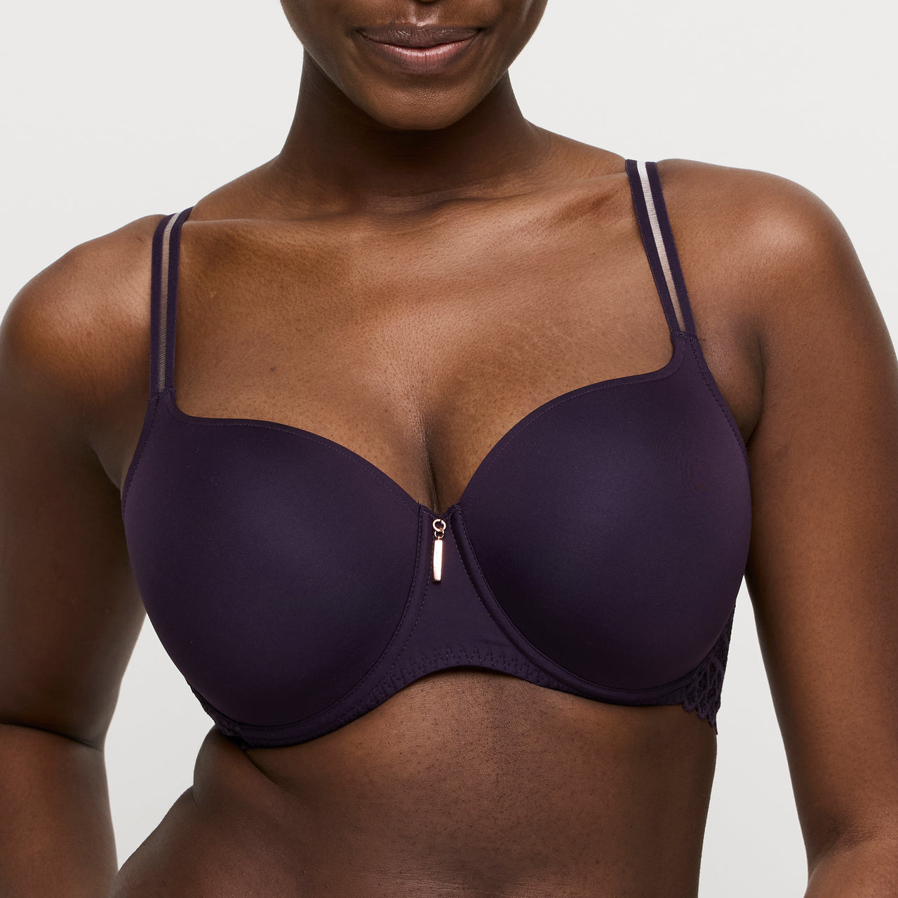 East End Amethyst Padded Bra Heartshape