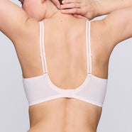 Glass Beach Crystal Pink Padded Bra Heartshape