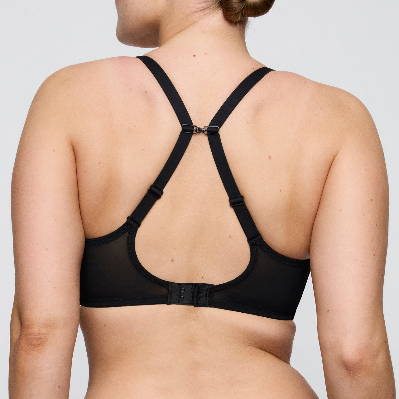 Twixie Black Padded Heartshape Bra