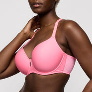 Twixie Happy Pink Padded Heartshape Bra