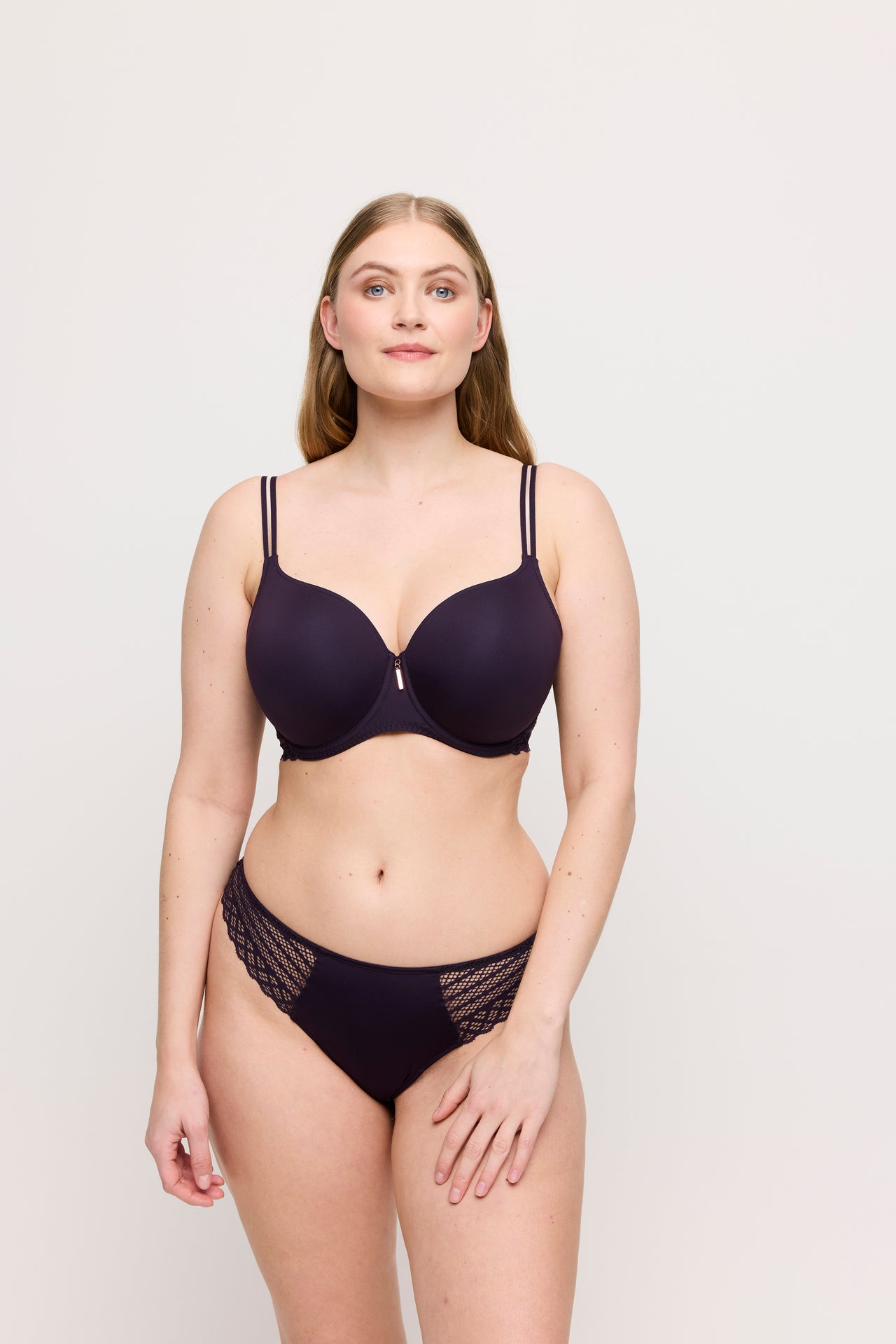 East End Amethyst Padded Bra Heartshape