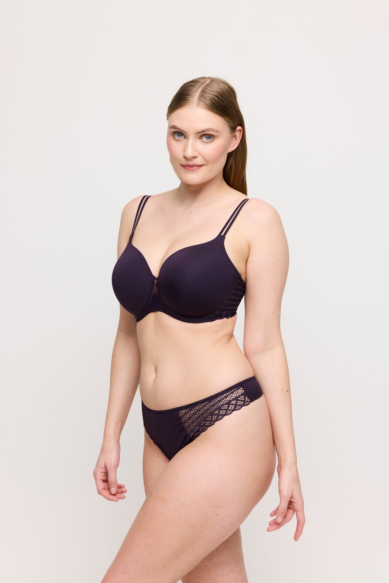 East End Amethyst Padded Bra Heartshape