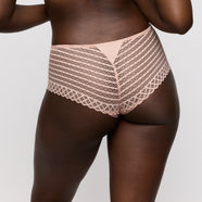 Twist Side Powder Rose Hotpants