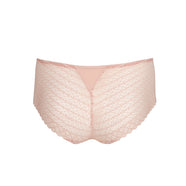 Twist Side Powder Rose Hotpants