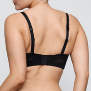 Twixie Black Padded Bra - Strapless