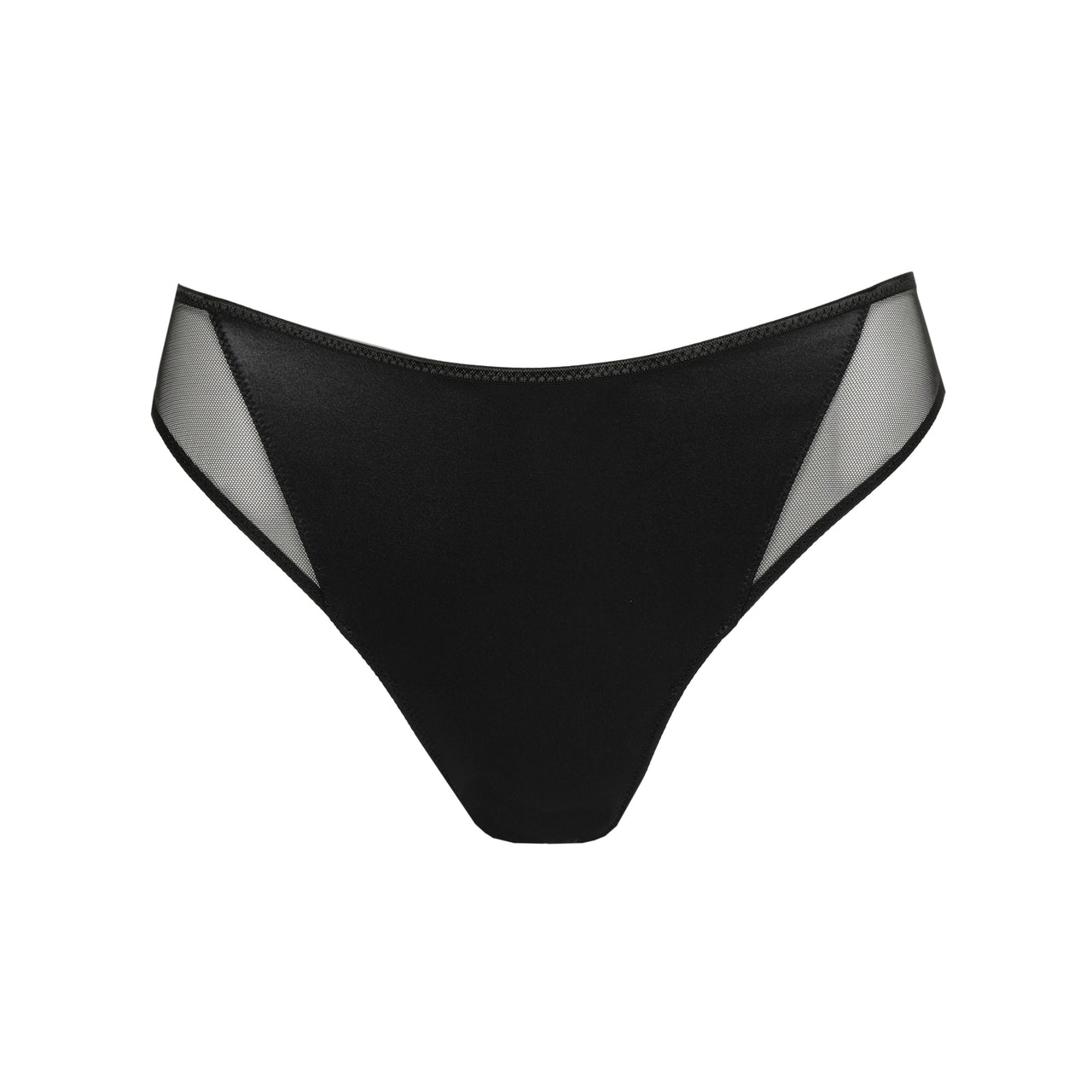 Zipolite Black Thong