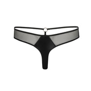 Zipolite Black Thong