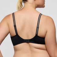 Twist Side Charcoal Full Cup Bra