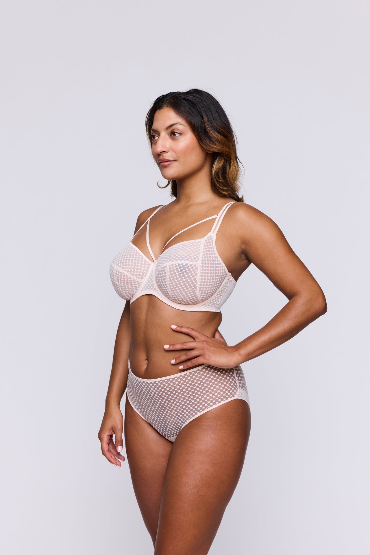 Glass Beach Crystal Pink Hotpants