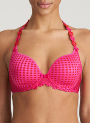 Daisy Electric Pink Padded Plunge Bra