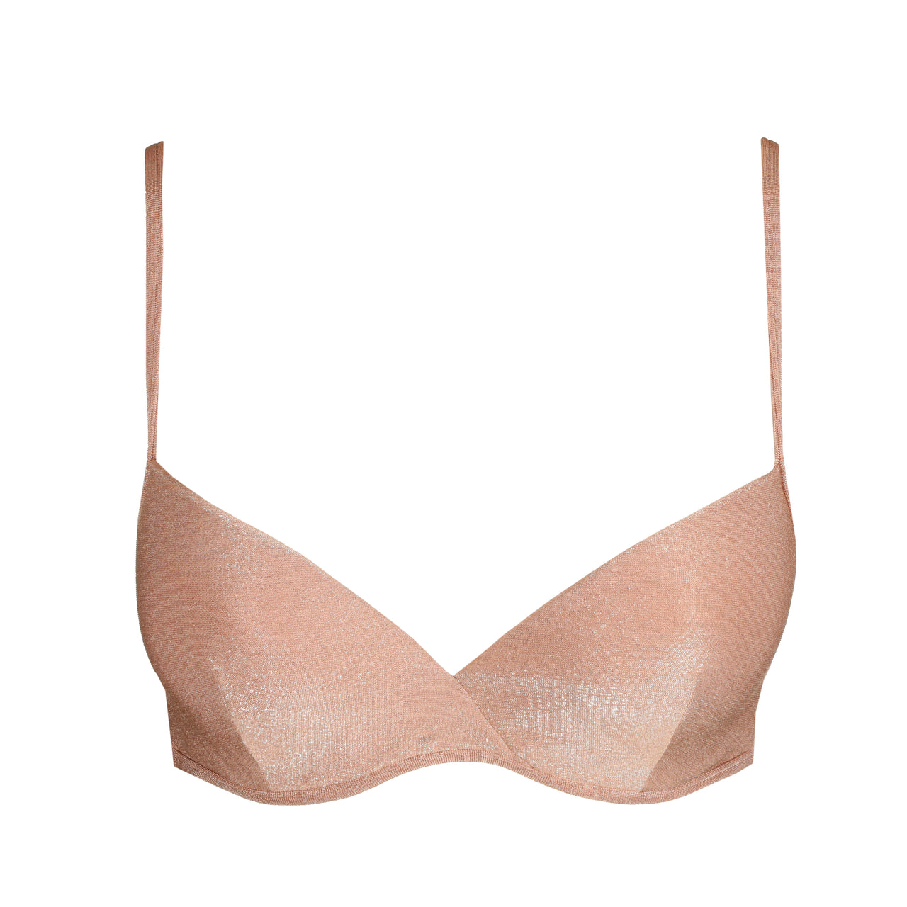 Carreras Warm Tan Padded Plunge Bra