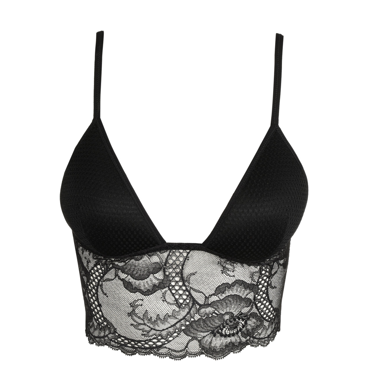 Lisa Black Padded Bralette