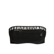 Milhon Black Non Padded Strapless Bra