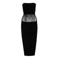 Miss Black Swimwear Dress Long