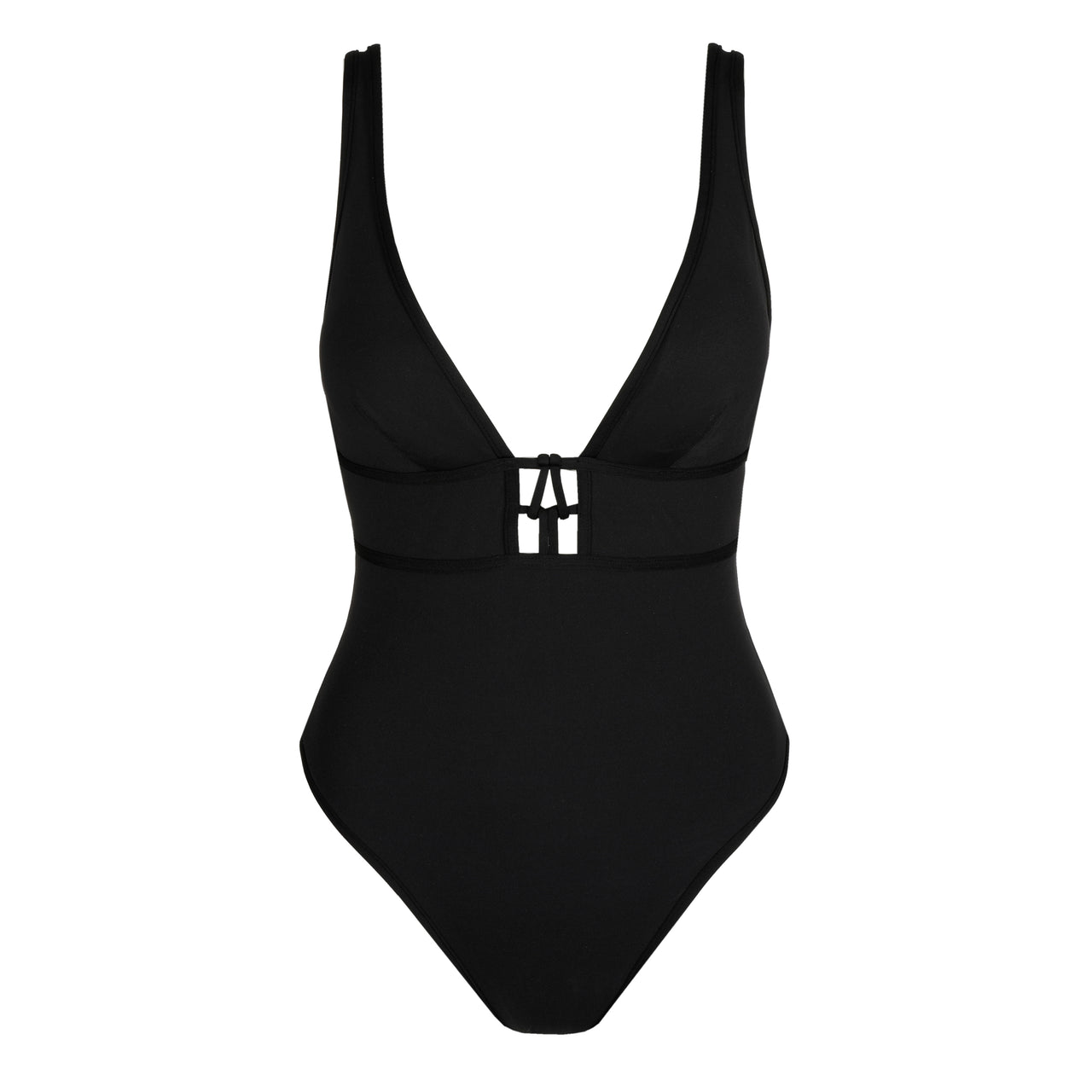 Sha Black Padded Triangle Swimsuit