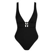 Sha Black Padded Triangle Swimsuit