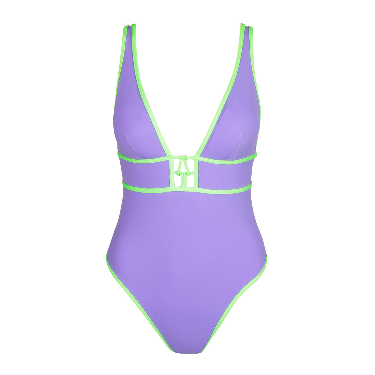 Sha Neon Padded Triangle Swimsuit