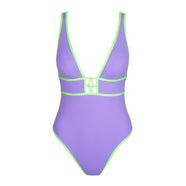 Sha Neon Padded Triangle Swimsuit