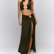 Lita Olive Green Swimwear Special Accessory