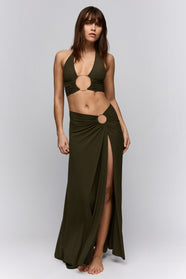Lita Olive Green Swimwear Special Accessory