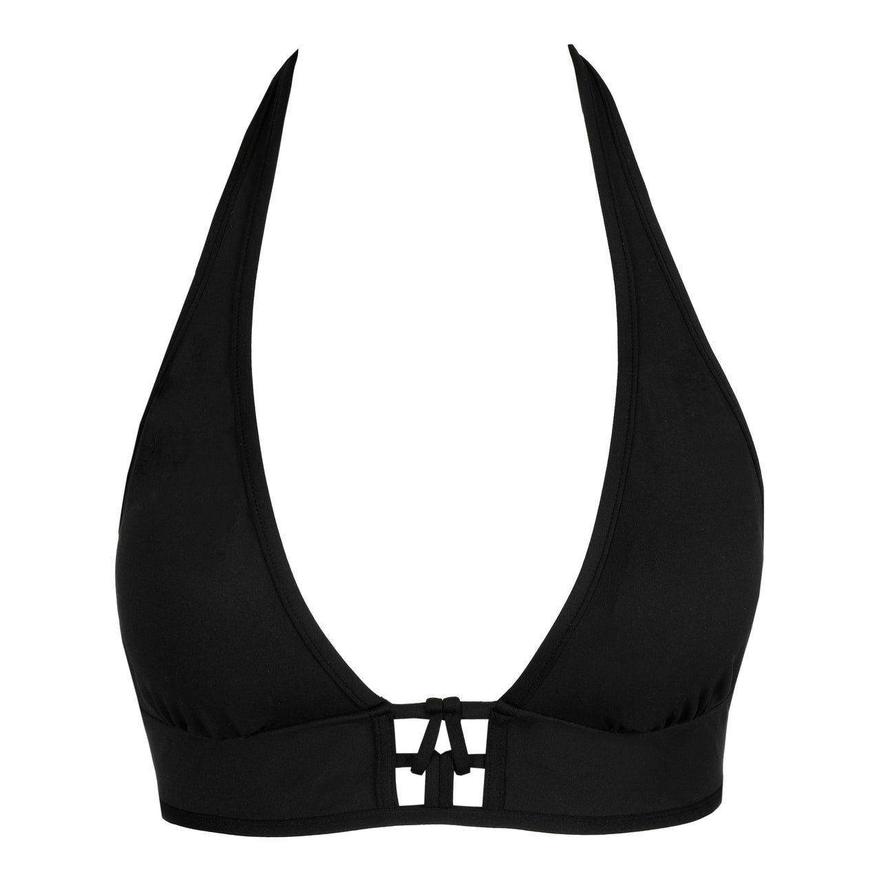 Sha Black Padded Triangle Bikini Top