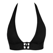 Sha Black Padded Triangle Bikini Top