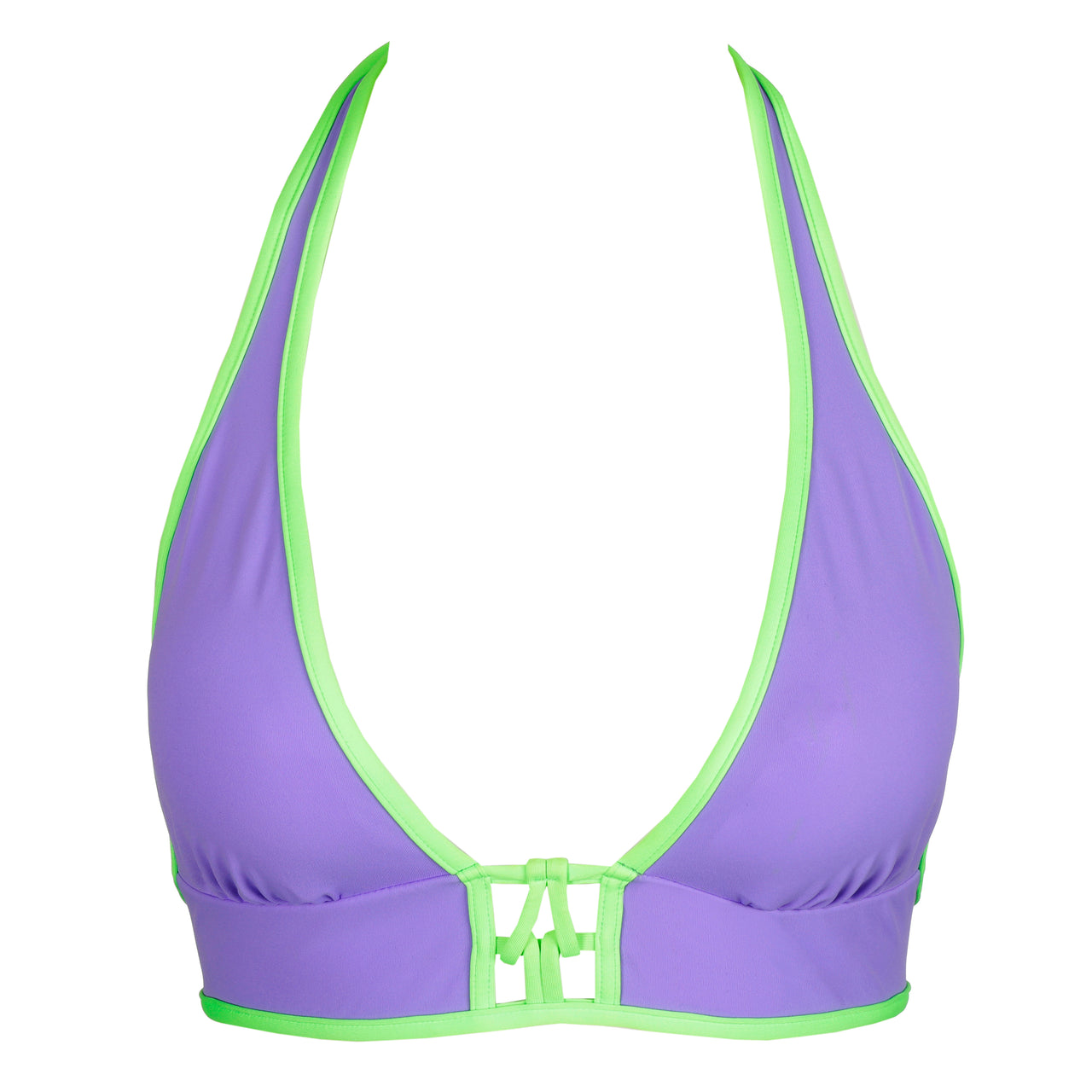 Sha Neon Padded Triangle Bikini Top