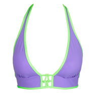 Sha Neon Padded Triangle Bikini Top