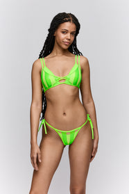Sha Neon Padded Mini Triangle Bikini