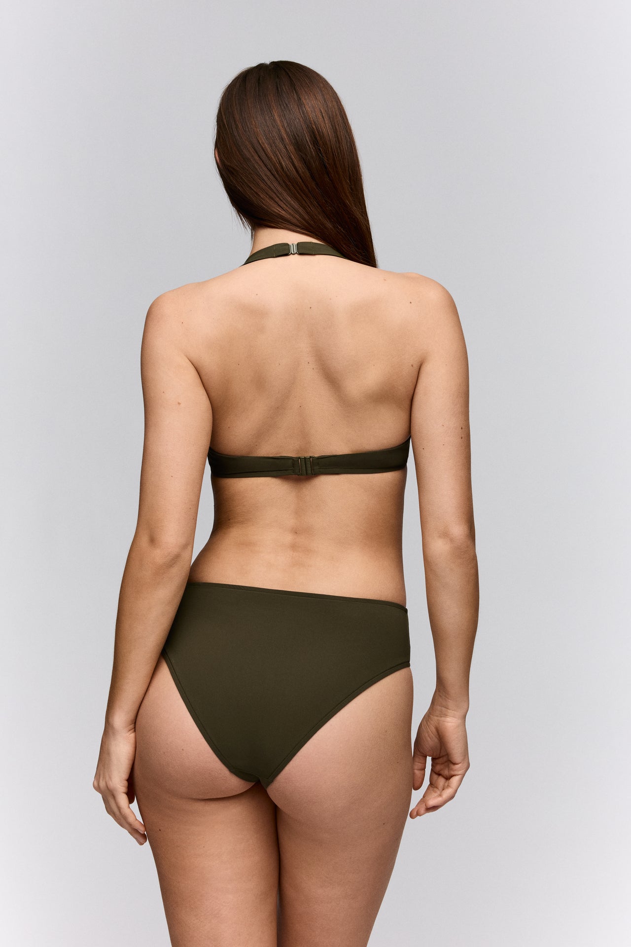 Lita Olive Green Bikini Full Briefs