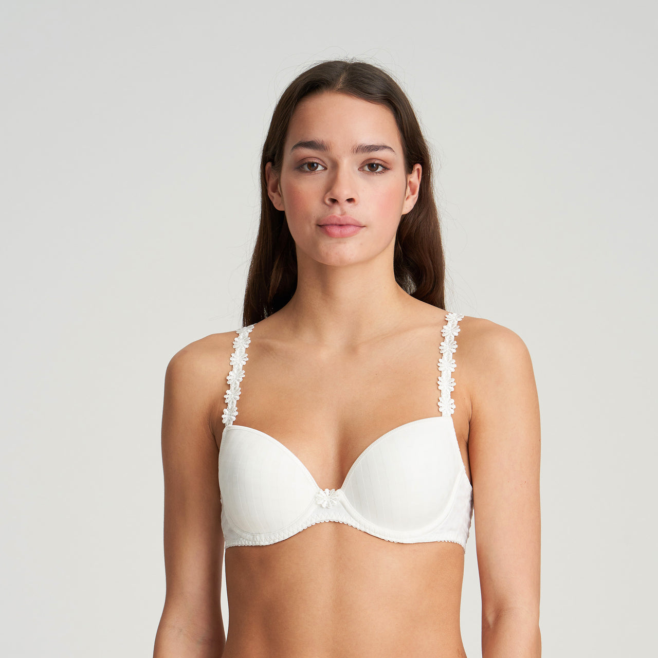 Daisy Natural Padded Plunge Bra
