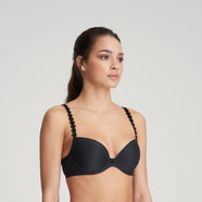 Dottie Charcoal Padded Plunge Bra
