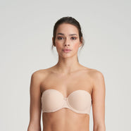 Tom Caffe Latte Padded Bra Strapless