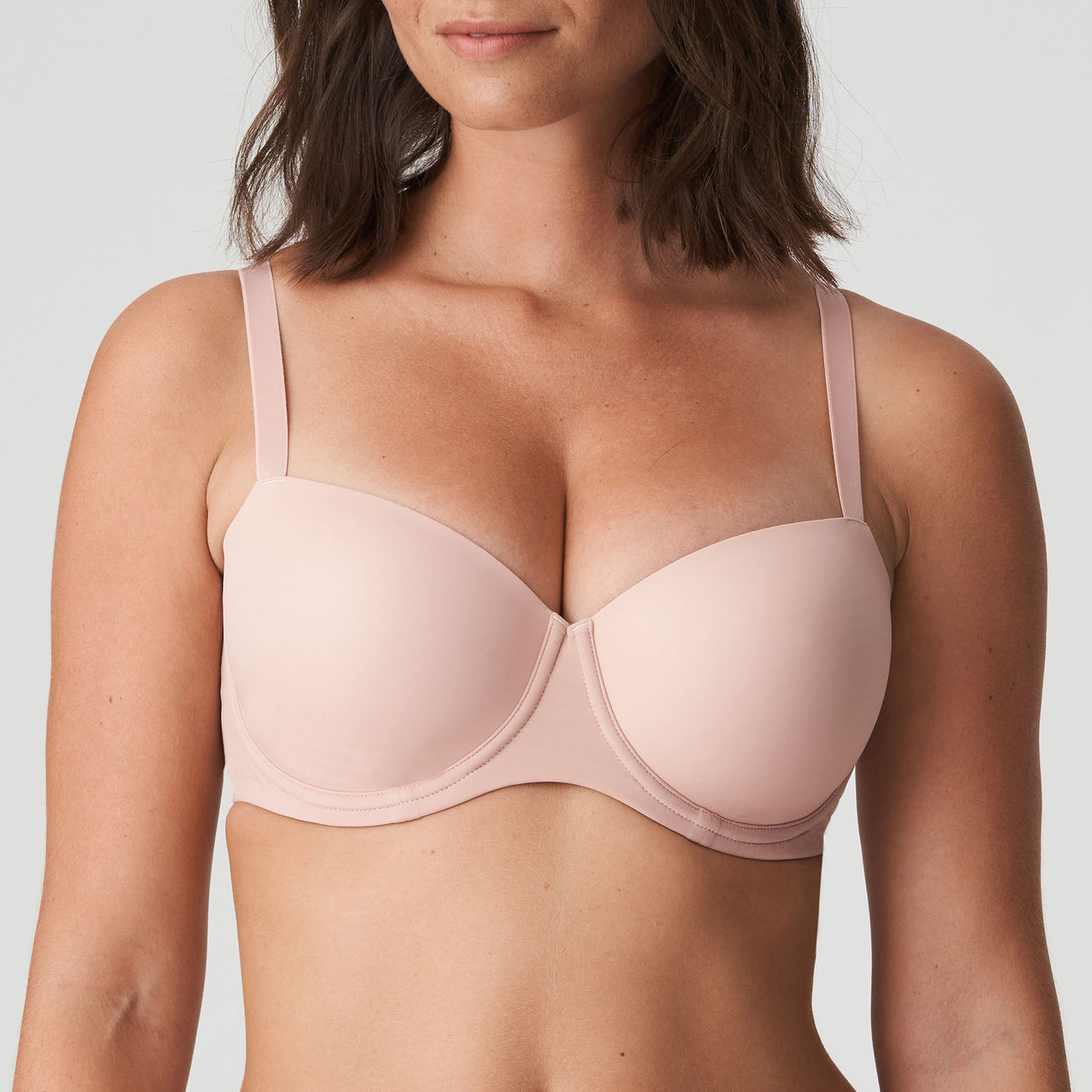 Figuras Powder Rose Padded Balcony Bra