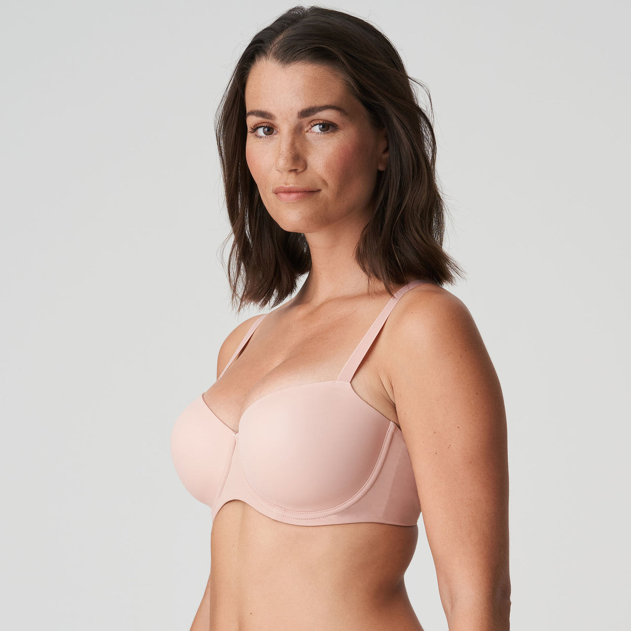 Figuras Powder Rose Padded Balcony Bra